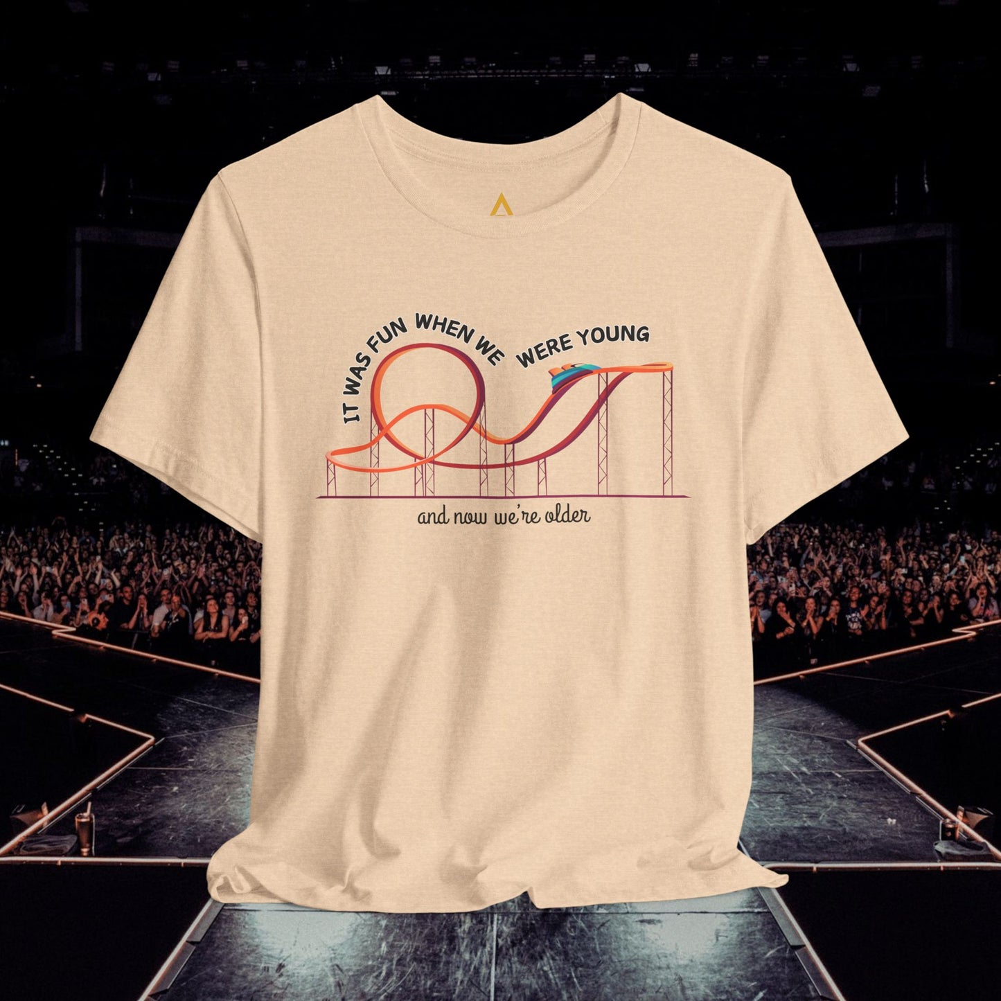 Now We're Older Rollercoaster Jonascon Tee