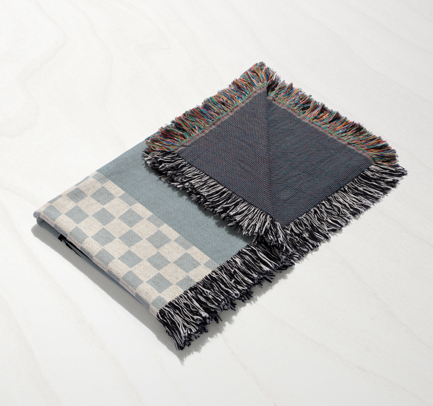 Big Brother CBS TV Show Woven Patchwork Throw Blanket | Gift for Fans of Big Brother